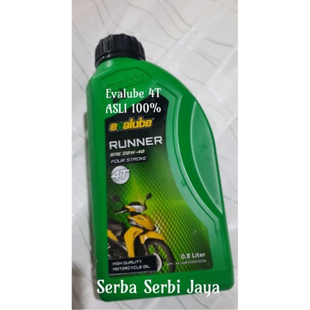 READY STOK OLI EVALUBE 4T MINYAK MESIN KERETA OLI PELUMAS EVALUBE 4T