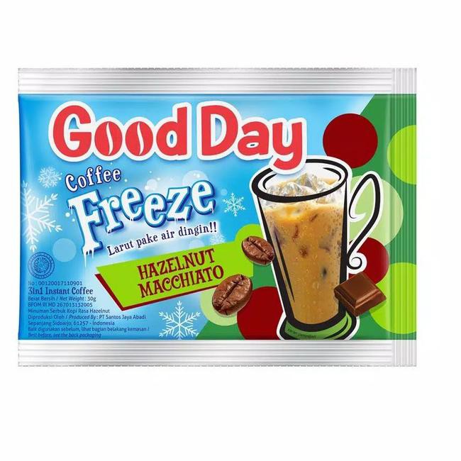 

freeOngkir Good Day Freeze Hazelnut Macchiato 1 renceng