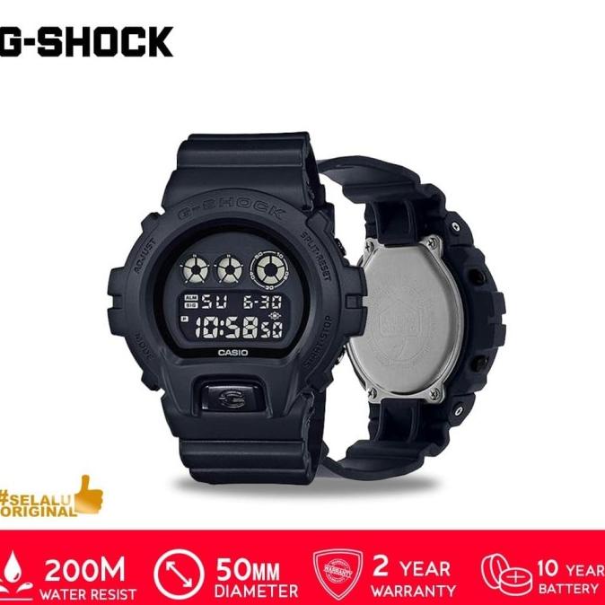 Casio G-Shock DW-6900BB-1DR / DW 6900BB 1DR / DW6900 ORIGINAL Termurah
