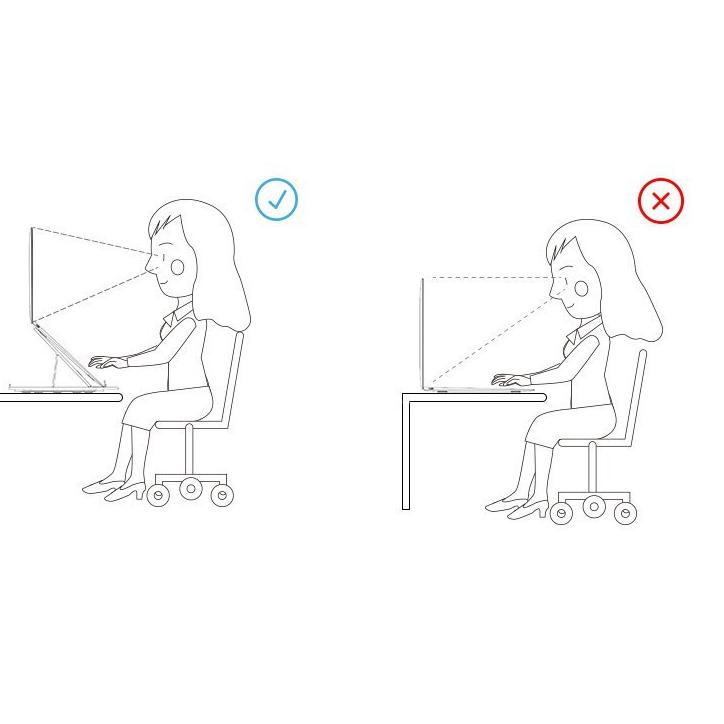 Bagus Banget.. Dudukan laptop dengan dudukan ponsel dudukan laptop dudukan laptop kantor desktop  La