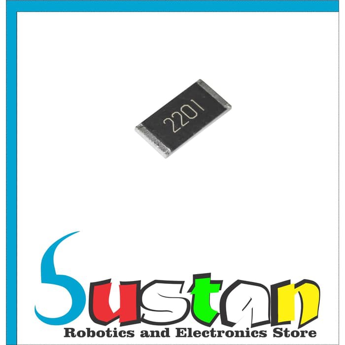 Resistor SMD 0805 2K2 2.2K 2201 Tolerance 1% Chip Resistor (10 Pcs)