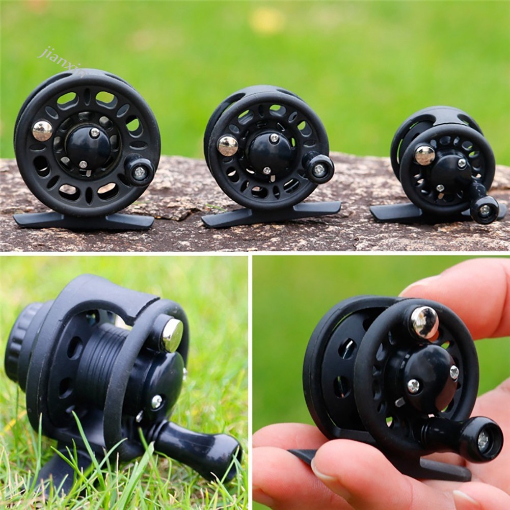 [Jianxin] 1Pc Outdoor Ice Fly Raft Fishing Accessories Plastic Reel ST 40 50 60 Wheel