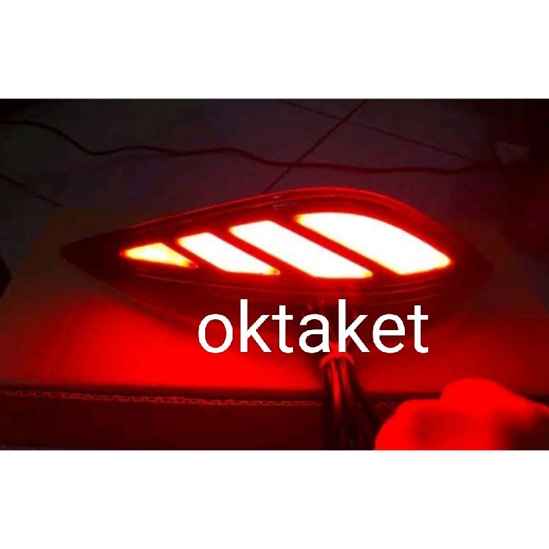 lampu reflektor mata kucing all new Rush Terios 2018 2020 2022 gr sport model new