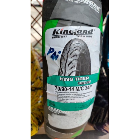 Ban Tubeless Kingland 70 90 Ring 14