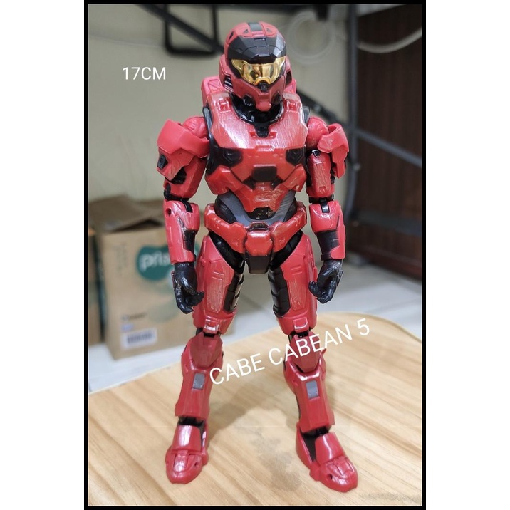 Halo Spartan Mark VII Red Action Figure Star Wars