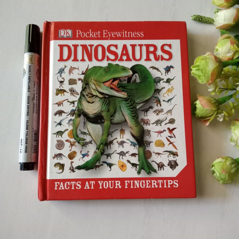 Buku pocket eyewitness Dinosaurs DK preloved