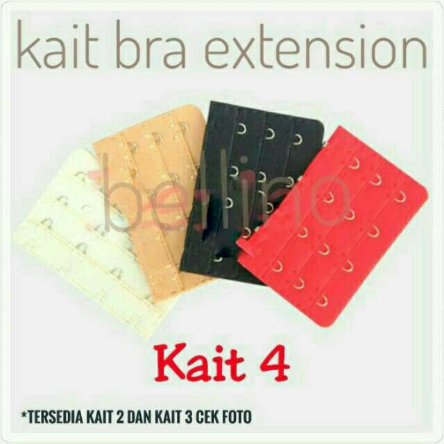 Sambungan BH KAIT 2,3, 4/ Kait Bra Extension