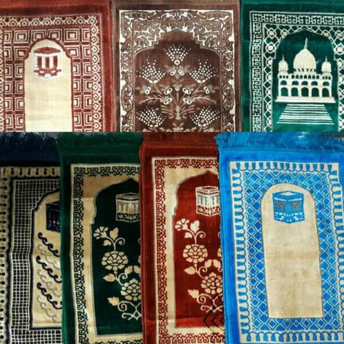 SAJADAH MUKA/ KEPALA/ ANAK/ KECIL TURKI/ TURKEY, BELUDRU, TEBAL PROMO