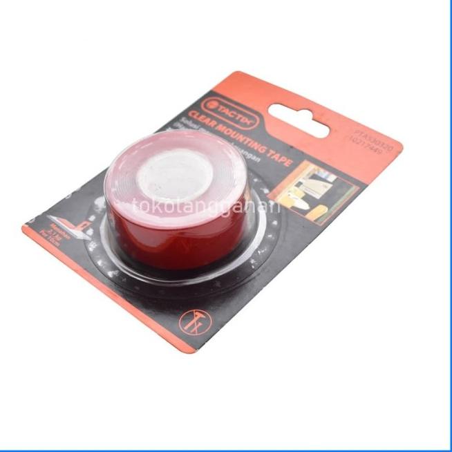 

▲ Tactix Mounting Tape Clear 1.5 Mtr ➪