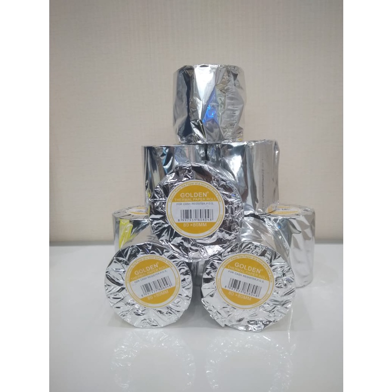 

Kertas Thermal 80x80 Golden