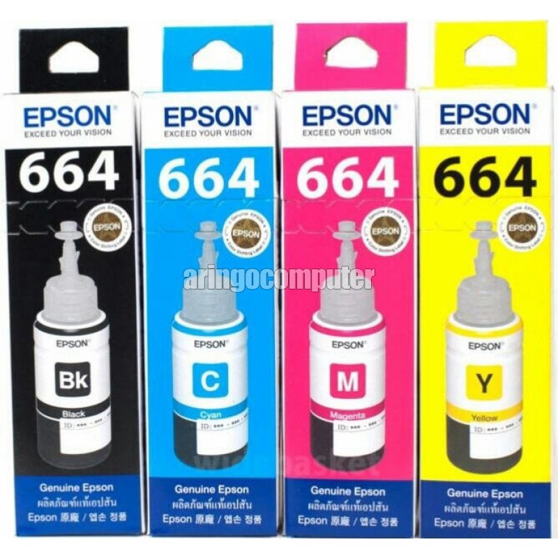 Cartridge &amp; Tinta Epson 6643 (Magenta) L100/L200/L110/L210/L350