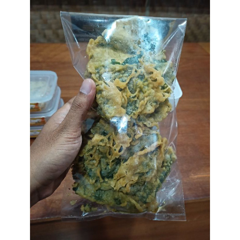 

Keripik Bayam Kriuk 250gram