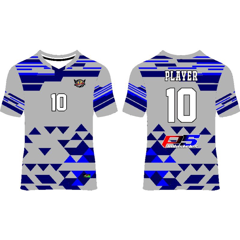 JERSEY VOLI FULLPRINT ABU NAVY TRIANGEL