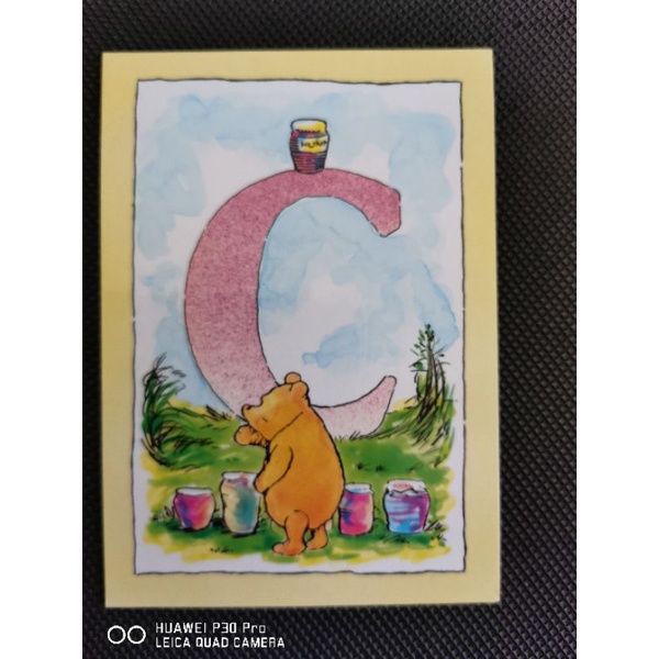 

kartu pos winnie pooh/winnie pooh postcard