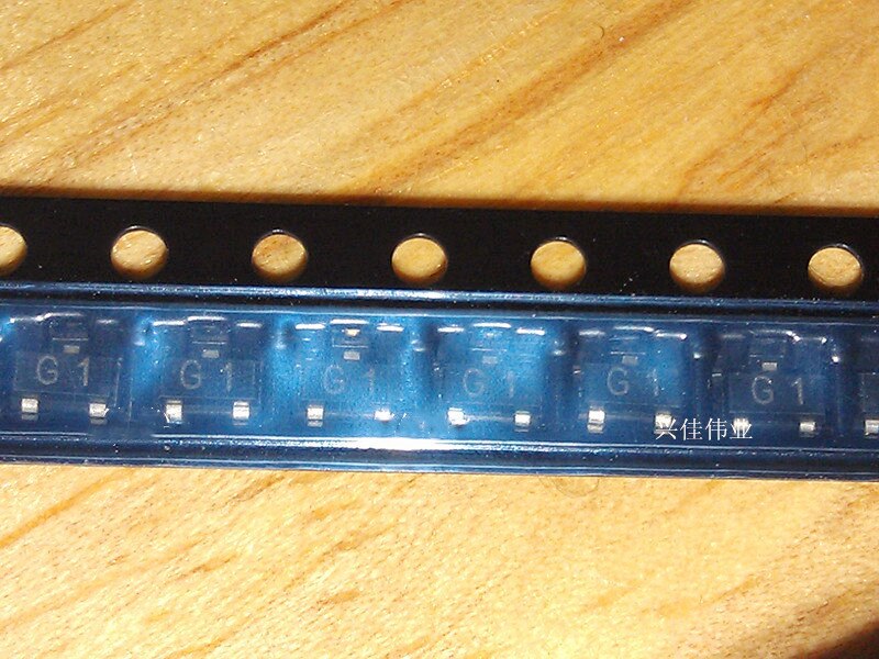 100pcs/lot 2N5551 SOT23 MMBT5551 G1 SOT23-3 Transistor Bipolar - Transistor BJT PNP Baru original In Stock