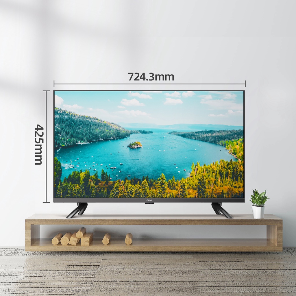 Google TV CHiQ 32 inch Smart TV 32 Inch HDR10+DBX Dolby Audio Google Assistant  Youtube Netflix Digital TV L32G7P Pro