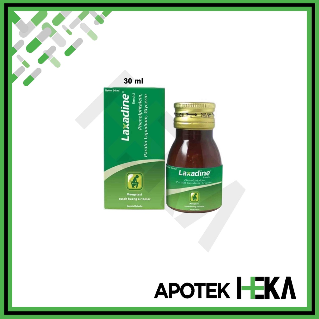 Laxadine Syrup Botol - Sirup Obat Sembelit Sulit BAB (SEMARANG)