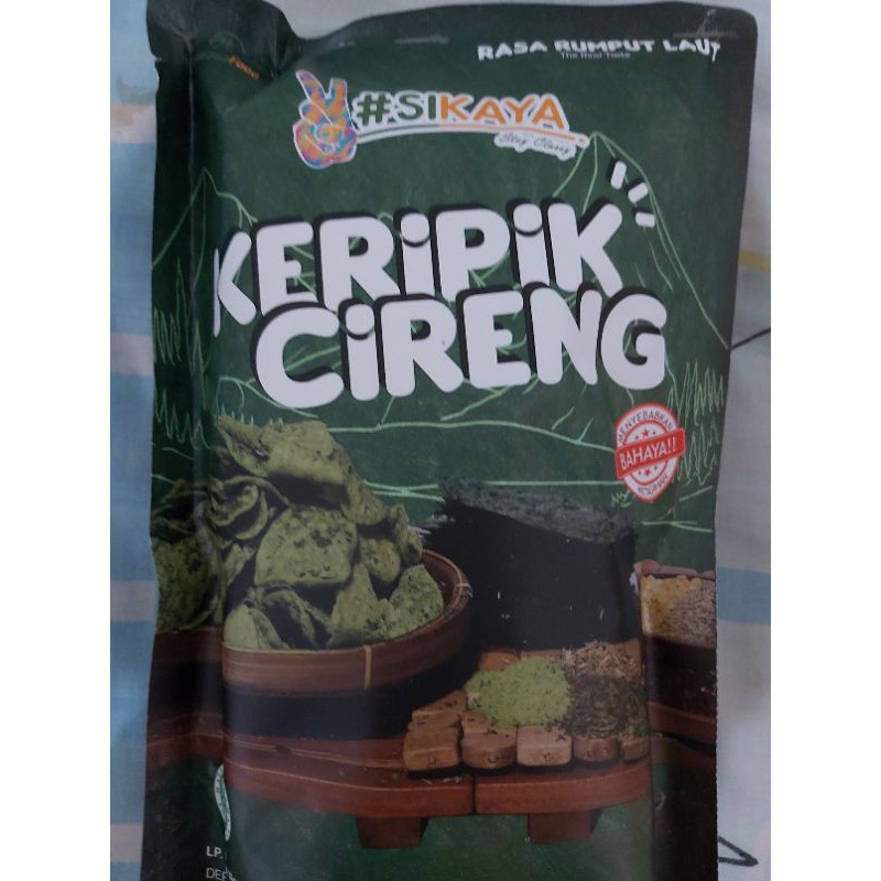 

Keripik Cireng Rasa Rumput Laut