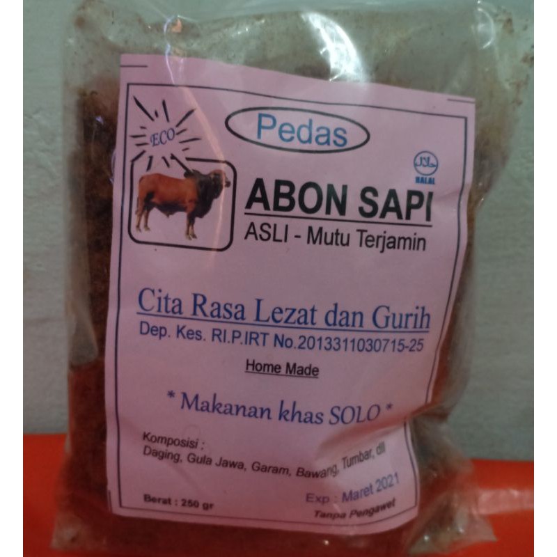 

Abon Sapi Pedas