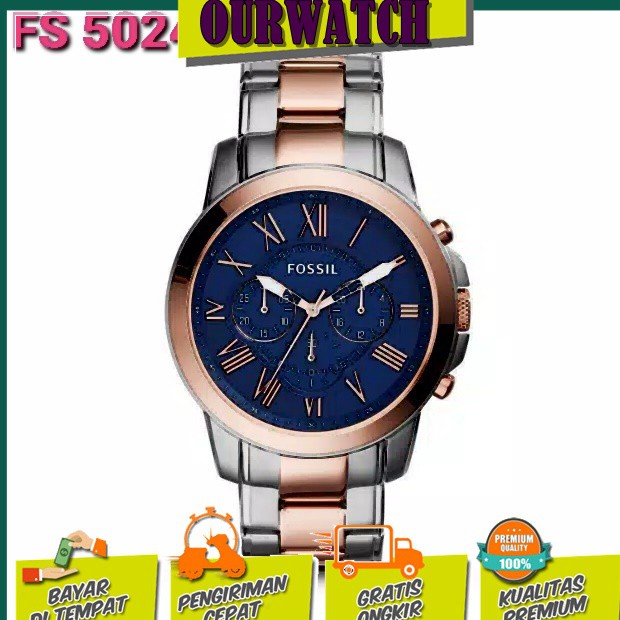 JAM TANGAN PRIA FOSSIL FS 5024 / FS5024 ORIGINAL