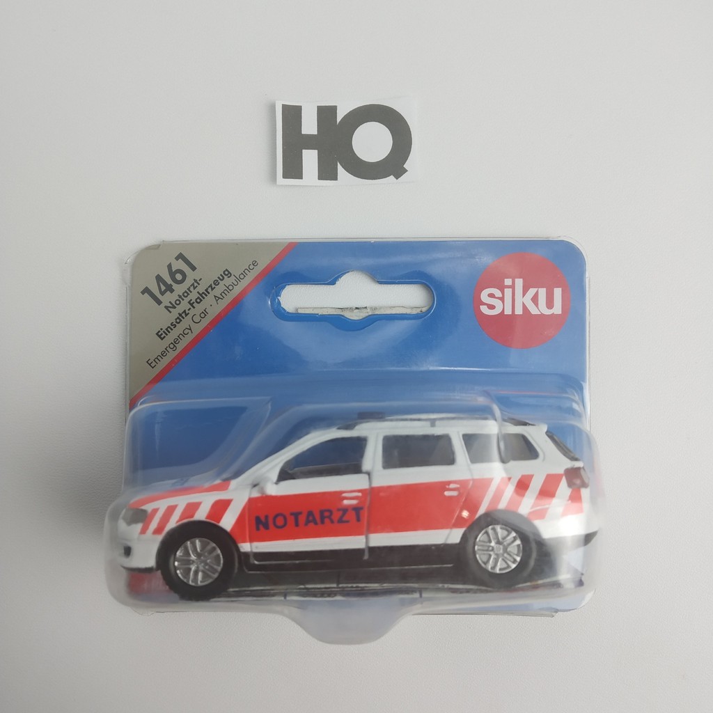 Diecast Siku 1461 Mobil Ambulance Emergency Car