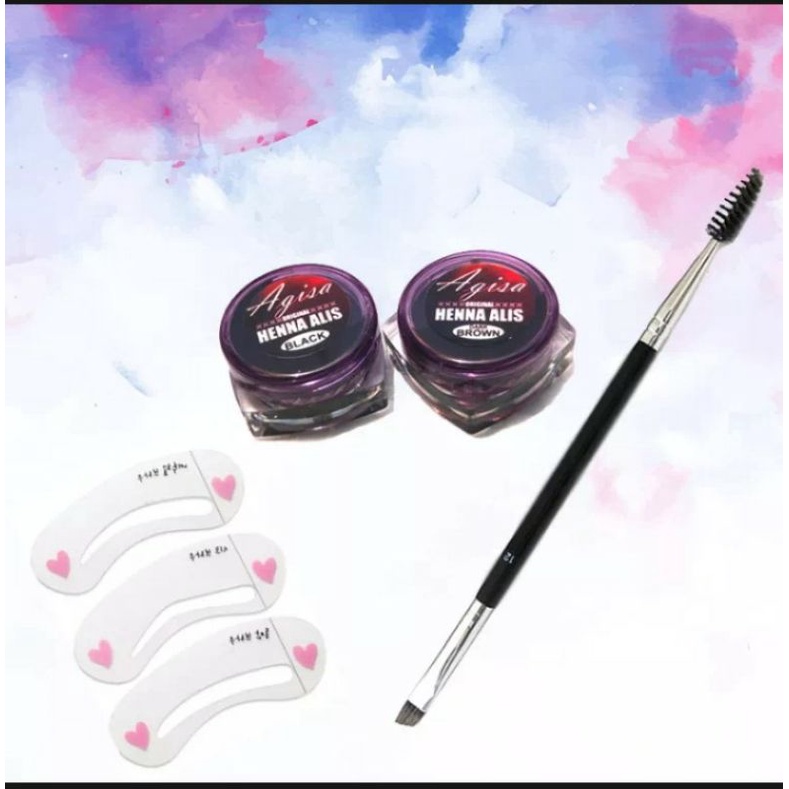 Henna Alis Halal Tahan Lama | Henna Brow | Paket Henna Alis
