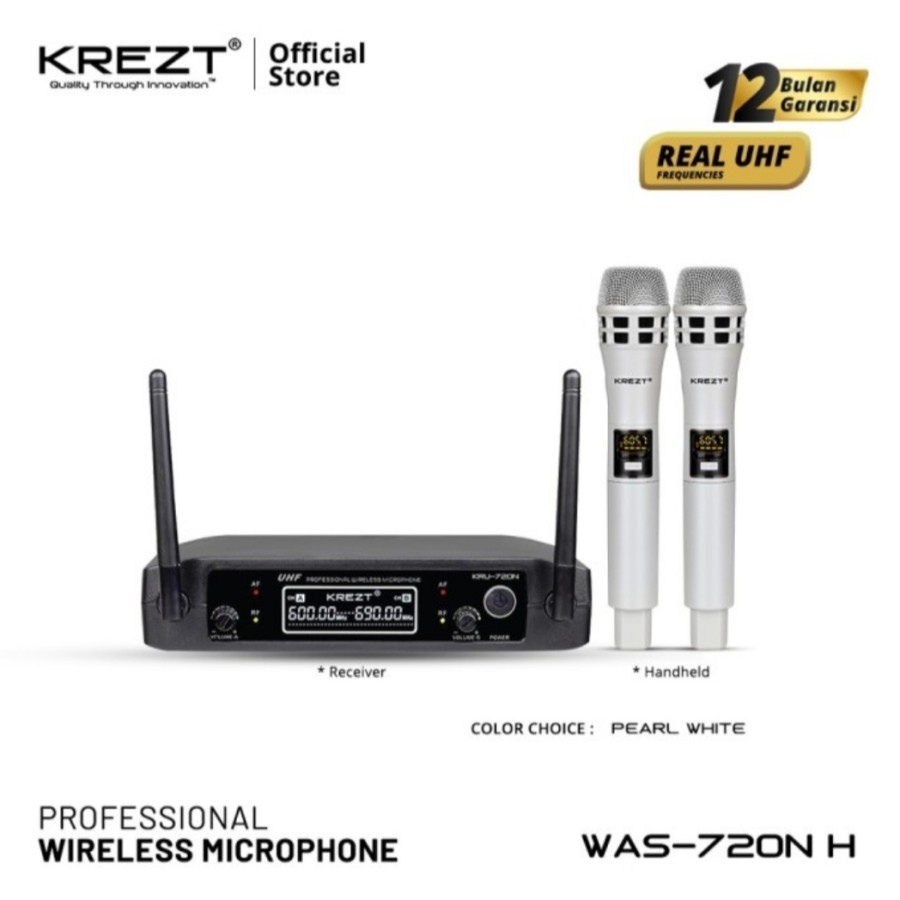 Microphone - Mic Wireless KREZT KRU 720N KRU720N ORIGINAL