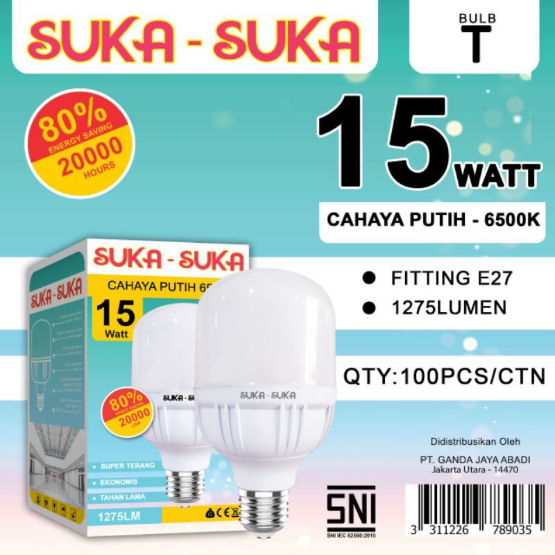 LAMPU LED BOHLAM PUTIH