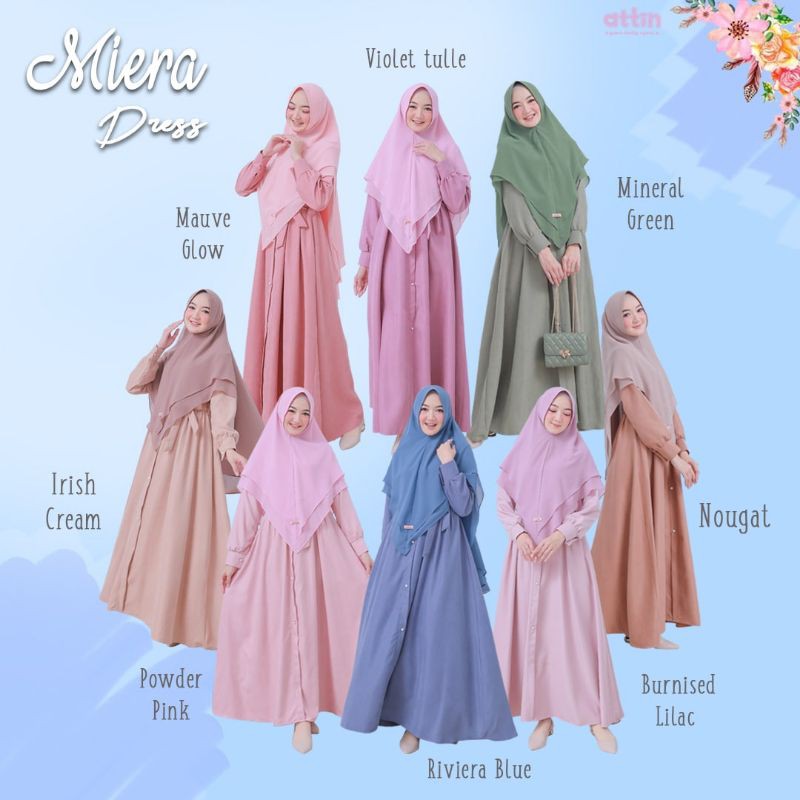 gamis muslim syari miera attin hijab