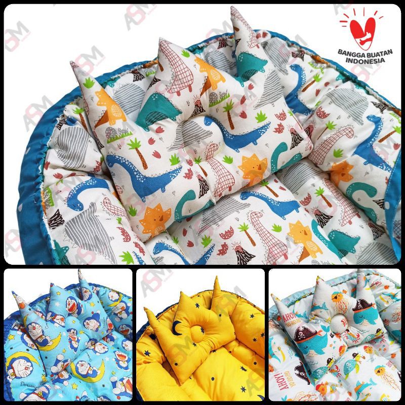 Baby Nest Kasur Bayi Kolam Free Bantal Peyang | Shopee ...