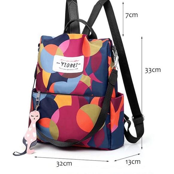 Id x4X8j-- Mouseman - Tas Ransel Wanita Yiobei Backpack Premium Casual Tas Ransel Anti Maling