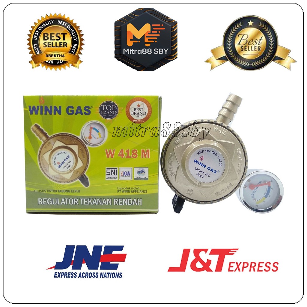 Mitra88sby regulator gas elpiji WINGAS dan QUADRON