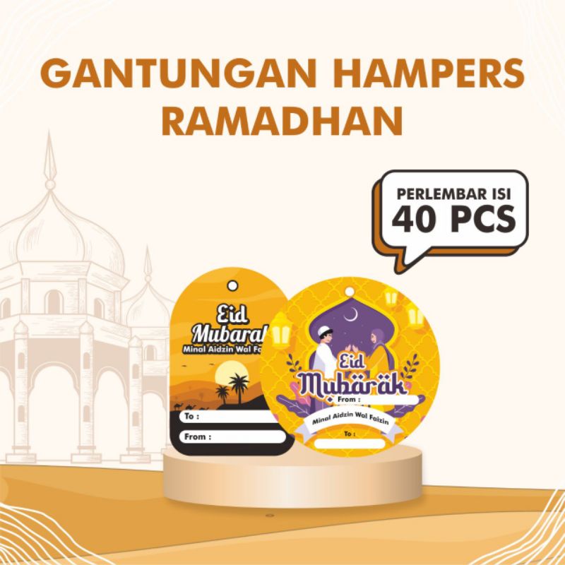 

Hangtag/Gantungan Hampers Lebaran Edisi Ramadhan