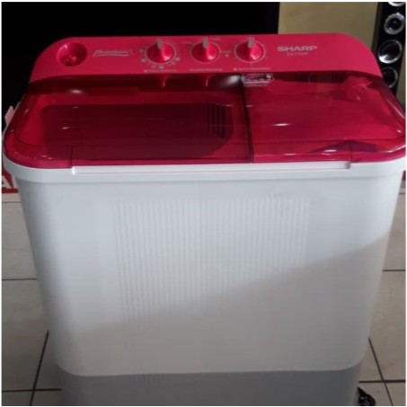 SHARP Mesin Cuci 2 Tabung 7,5 Kg ES-T75NT Puremagic Twin Tube 7.5kg 75NT