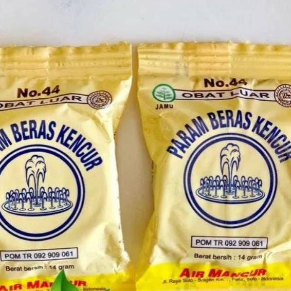 

Miliki Param Beras Kencur Air Mancur isi 10 sachet