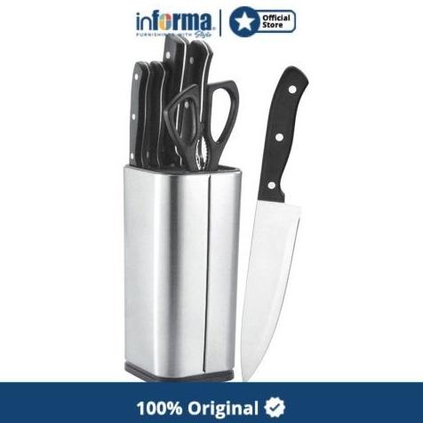 

Informa - Pisau Set Virtus Knife Set Of 5 Scissor Wholder Marfazizi