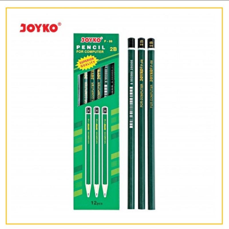 

Pensil 2B Joyko P - 88 / (1pak/12pcs)