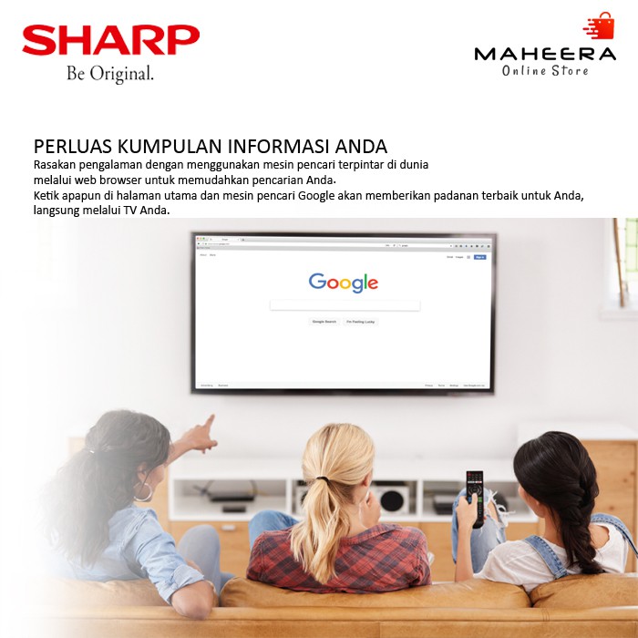 Promo murah    BIG SALE PROMO CUCI GUDANG Sharp AQUOS LED TV 50 Inch - 4K Ultra HDR Easy Smart 3.0
