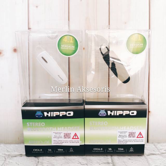 Hippo Headphone  Bluetooth 06 Stereo