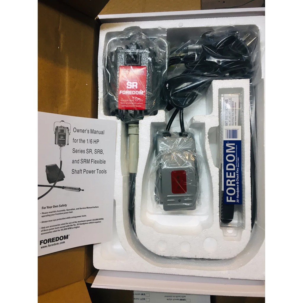 Bor Gantung Foredom SR Series 2 Arah Bor Tuner Bor Grafir Flexible Made In USA Original