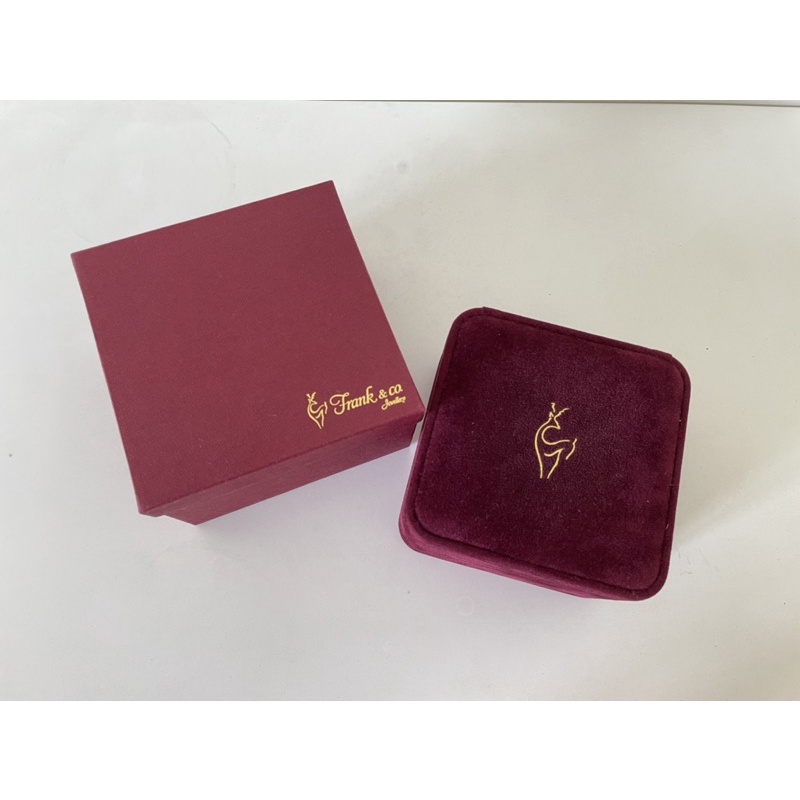 Box kotak perhiasan anting-anting Frank n co Frank&co original 100% counter