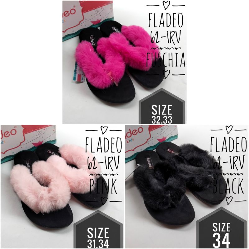 SANDAL JEPIT ANAK PEREMPUAN ORIGINAL FLADEO KIDZ KODE 62