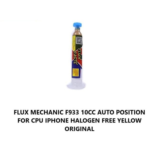 Original Mechanic Flux F933 Auto Position For CPU Halogen Free Isi 10c