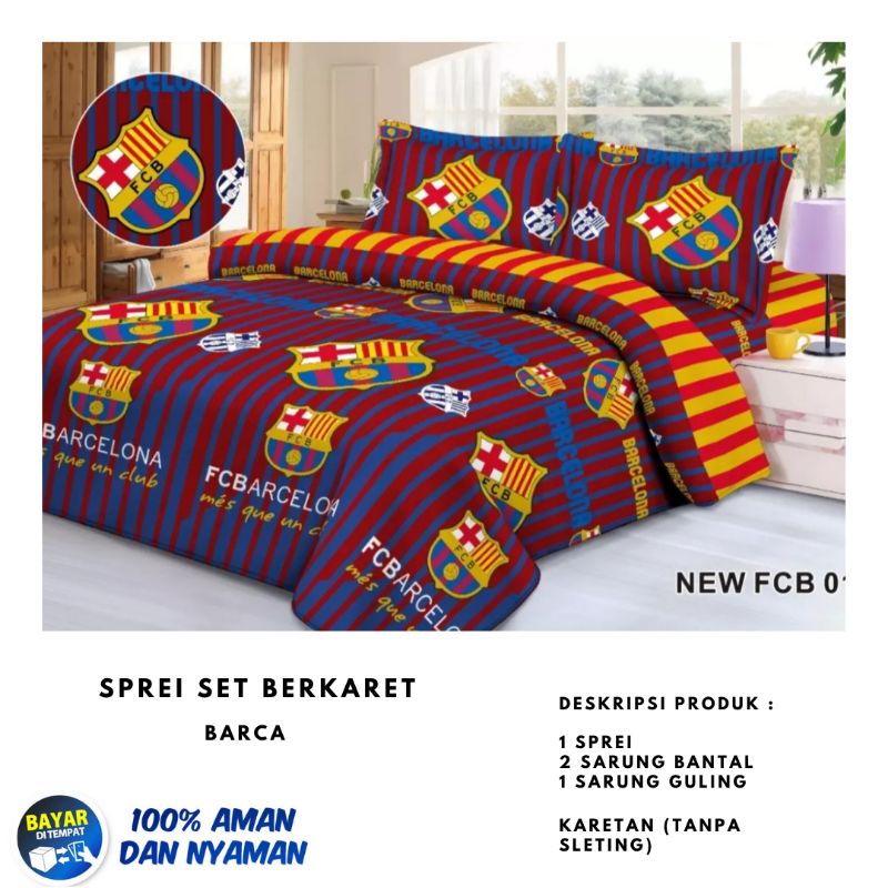 sprei homemade murah // sprei motif karakter // sprei motif bola // sprei motif bulan bintang
