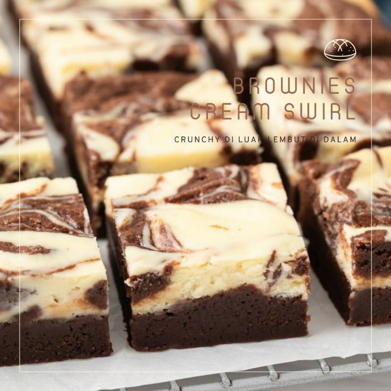 

Brownies topping & Brownies Cream Swirl