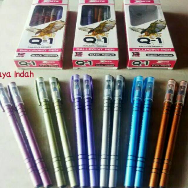 

X Data Set Kantor Pulpen Stationery Atk Pena Alat Tulis Sekolah Promo Murah Ballpoint 12 Pcs Hitam