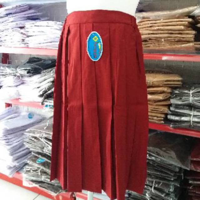 Seragam Rok Pendek SD / Rok Merah Pendek SD / Rok Bawahan Seragam SD  / Seragam Rok Merah Pendek SD