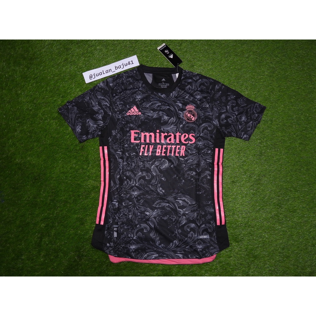 Jersey Bola Real Madrid 3rd Kit Player Issue / PI High Quality musim 2020/2021