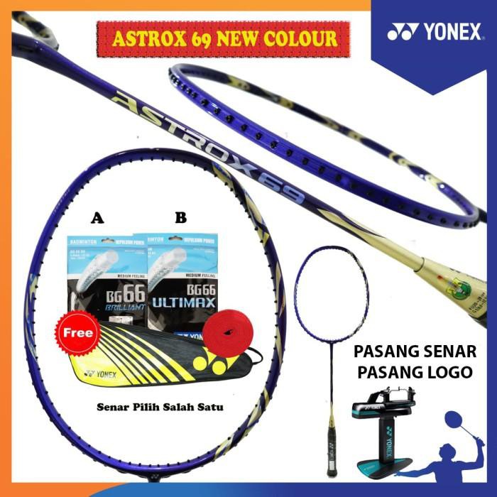 mantul habis badminton NEW YONEX ASTROX 69 NEW COLOR RAKET BADMINTON ORIGINAL - 3U