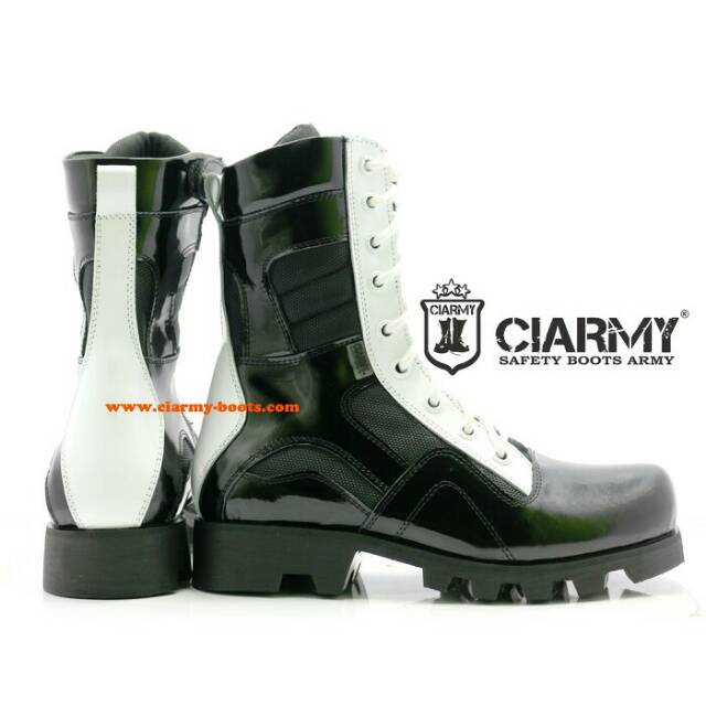 Sepatu Pdl Provos Polri Sepatu Provost Polri Ciarmy C042PP Sepatu Provost/Sepatu Provos/provost